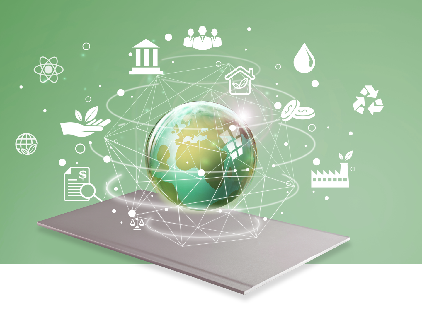 Immagine la lastra sostenibile siniat pro